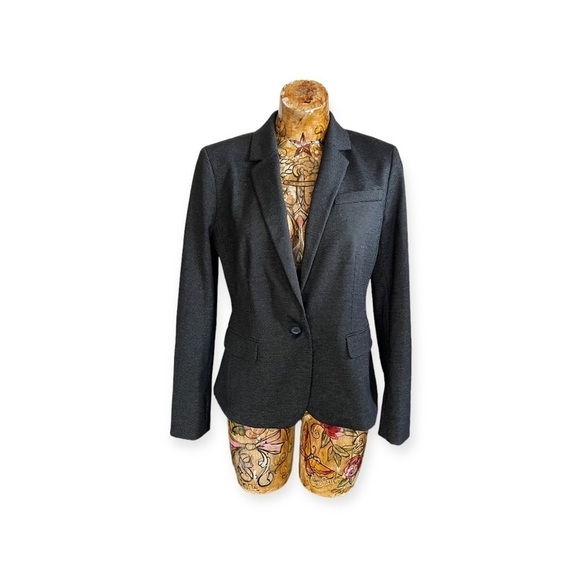 Ann Taylor blazer polka dots business office Size 8 medium - Picture 1 of 10